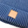 Unisex Einfarbig Männer Designer Beanie Hüte Winter Hut Für Frau Stricken Motorhaube Frau Herbst Warme Skullies