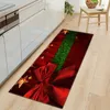 Teppiche Weihnachten Küche Matte Eingang Fußmatte Home Schlafzimmer Nacht Wohnzimmer Boden Dekor Teppich Kinder Flur Bad Anti-Rutsch-Teppich