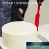 Silicone não-stick spatula creme de cozimento misturando bolo decoração polidor escova raspador fondant manteiga manteiga j5d8 pastelaria ferramentas de fábrica preço de design de especialista