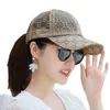 Fashion Designer luxe Baseball Cap mesh Paardenstaart Vrouwen caps hiphop Gorras Casquette Zon strand hoeden Chapeau Outdoor Femme hoed X220214