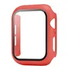 Matowy Hard Watch Case with Screen Protector do Iwatch Series 5/4/3/2/1 Full Coverage Case 38 40 42 44mm