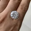 Grown moissanite stone 2carat 8mm IJ Color VVS1 Loose moissanite stone for Ring earrings jewelry making H1015