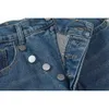 Nbpm Fashion Button Fly Baggy Jeans Woman High Waist Boyfriend Style Широкие джинсы Уличная одежда Femme Джинсовые брюки 210529