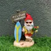 Resin Fun Elf-Character Ornaments Display Mold Garden Ornament Accessories Elves Desk Decor Gift Miniature Dwarf Figurine Statue 210607