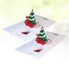 Greeting Cards 2pcs Funny Christmas 3D Wish Creative Gift Paper Blessing For Kids Adults
