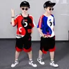 Kleding sets tiener jongens sport 2021 katoenen t-shirt shorts kids pak 3-14 jaar kinderen trainingspak