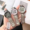 Mode Merk Horloges voor Dames Lady Gril Cat Style Rvs Band Quartz Polshorloge