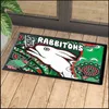 カーペットオーストラリアrabbitohs 3dプリントドアマットロングストリップベッドルーム入り口玄関床床飾りリビングルームカーペットバスルー4017844