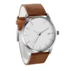 Heren Kijk 40 mm Ultra-dunne modeman polshorloge casual klassieke stijl boetiek polsband voor vriendje cadeau heren polshorloges Montre de luxe