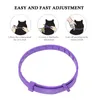 Kattkrafter leder 5 st Calming Collar Justerbar lugn avkoppling för (lila)