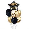 Party Decoration 2022 Happy Year Balloons Decor Wino Bottle Foil Dekoracje świąteczne do domowej Ewy Dostarcza Globo