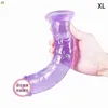 NXY Anal Plug Bestco 18 + Miękkie Galaretki Zuigme Dildo Penis Anaal G-Spot Orgasme Clitoris Stimuleren Erotische Dorosłych Sex Speelgoed Winkel Voor Vrouwen1215