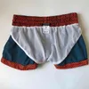 SEOBEAN Gefütterte Mesh-Shorts für Herren, Sommer-Laufshorts, kurze Hosen, Hosen, Taschen, Freizeit-Shorts, Schweißfutter, Netz-Sicherheitsshorts H1206