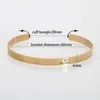 Bracelets/lettre/acier inoxydable/manchette/ami/amis pour toujours/BFF/bracelet Bracelet amitié bijoux bricolage cadeau de noël Bracelet