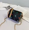 Luksusowa torebka dla dzieci drukowana łańcuch na jedno ramię designerka dziewczęta