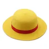 Anime One Piece Monkey D.LUFFY COSPLAY COSTUME MONKEY D.LUFFY HAT MED SKOR COSPLAY FULL SET Y0903