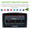 Android HD Otoczenie dotykowe Samochód DVD Odtwarzacz GPS na 2014-2018 Benz Vito Bluetooth 10,1 cala