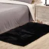 Dywany miękkie puszyste sztuczne futra dywan do sypialni salon dodatkowy wygodne i rozmyte dywany zmywalne pluszowe dywan Dekor home Decor243i