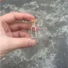 22 * 35 * 12.5mm 6ml garrafas de vidro transparentes com rolhas mini frascos frascos pequenos cute 100 pcs grátis fretejar