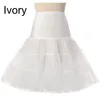 Petticoat Ruffled Crinoline Vintage Bröllop Bröllop för Klänningar Underskirt Rockabilly Tutu