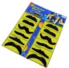 500Set 12pcs/set Halloween Party Costume Fake Mustache Moustache Funny Fake-Beard Whisker Party-Costume for Adult Kids Toys SN2834