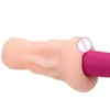 NXY Masturbatori sessuali 14 cm vaginali per uomini Figa reale Glande Succhiare Pompa per pene Masturbatore maschile Ritardo Esercitatore Giocattoli Adulti 18+ Negozio di prodotti erotici 220127