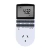 Timers Timer eletrônico Digital Switch 24hour Ciclo EU UK AU US BR Plug Plugent Home Socket Programmable Timing 220V8422423