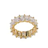 Lyxband zirkonringar för kvinnor evighet lovar cz kristall finger ring engagemang bröllop smycken kärlek gåva
