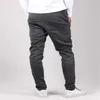 2019 Harem pantalones nuevo estilo moda casual pantalones de chándal flacos pantalones negros pantalones gota entrepierna pantalones de sudor hombres joggers barato gris x0723