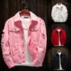 pink long winter coats