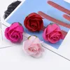 10/20 peças de sabão rosas cabeças casamento dia dos namorados presente decorativo flor parede diy presentes caixa decoração artificial flores y0630