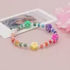 Fili di perline Go2Boho 2022 Bracciale Charms Braccialetti di fiori stellati per le donne Gioielli carini Braccialetti di fili colorati Perline acriliche Pulse Fawn22