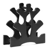 3-Tier Dumbbell Rack Stand Stand Stand Bracket dla Home Siłownia Wielowarstwowa Akcesoria do ćwiczeń ręcznych