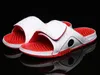 KVALITET HÖG JUMPMAN 13 11 HYDRO SLIPPERS Kvinnor Män 13S Chicago Gym Red Black Slides tofflor Summer Beach Casual Fashion Sandals 6144143