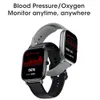 L18 Smart Watch Men IP68 Vattentät Stopwatch EKG Hjärtfrekvens Kroppstemperatur Monitor Sport SmartWatch för Android IOS