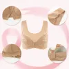 Reggiseni taglie forti con chiusura frontale sexy per biancheria intima da donna Reggiseno push up Reggiseno push up 7 colori 7 taglie Lingerie Intimo Saramia