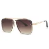 8 Stile Sonnenbrille 17302 Metall Sonnenbrille Vintage Sonnenbrille Straßenspiegel Brillen Outdoor-Brille C1-C8 hoch