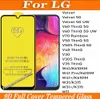 9D Full Cover Tempered Glass Phone Screen Protector for LG Velvet 5G UW V60 V70 Rainbow V50 V50S V40 V30 V30S V35 ThinQ W11 W31 W41 Plus