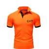 2021 Tasarımcı polo gömlekler Erkek Casual Marka Pamuk Kısa Kollu Yüksek Kaliteli Erkekler Golf Gömlek Yaz