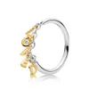 1 Pcs for Women 925 Sterling Silver Rings Flower Crown Love Pearl Crystal Finger Open Ring Wedding Jewelry