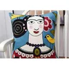 Оптовая хлопковая вышиваемая крышка наволочки Picasso Cush Coush Decor Decor Decorative Decorative Dillowcase Pillow Sham 45см 210401