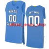 North Carolina Tar Heels College Basketball Jerseys Cameron 13 Johnson Jersey Christian Keeling 2 White Harrison 40 Barnes Custom Stitched