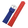 Watch Bands 12mm 14mm 16mm18mm 19mm 20mm 21mm 22mm 23mm 24mm 26mm 28mm Universal Silicone Rubber Strap