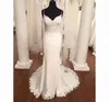 Impressionante vestido de noiva sereia com costas abertas sexy e apliques de vestido de noiva também em tamanho grande 328 328