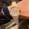 Cronometro al quarzo in vera pelle di marca classica per donna Orologio con conchiglia in madreperla Orologio da polso con numero in acciaio inossidabile 36mm3079