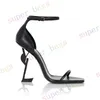 مصممي STILETTO HEELS Sandals Luxurys Fashion Heel Women Shoes Dress Suild Summer Slipers size 35 to 43