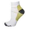 Compressão respirável Ankle Meias Anti-fadiga Plantar Fasciite Salto Spurs Dor Curto Sock Running Sox Slipper para Homens Mulheres Acessórios