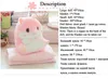 Cartoon Hamster Blanket Flannel Blanket Cushion Hand Warmer Throws On Sofa Bed Travel Plaids Manta Fleece Blanket 211122