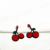 Acrylic Exaggerated Big Size Strawberry Lemon Kiwifruit Peach Stud Earrings Sweet Fruit Jewelry For Women Girl Funny Party Jewelry9603267