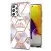 Marble TPU IMD Stone Rock flowers back phone Cases for Samsung A51 A71 A12 A22 A82 A32 A52 A72 5G S20 S21 PLUS S21FE